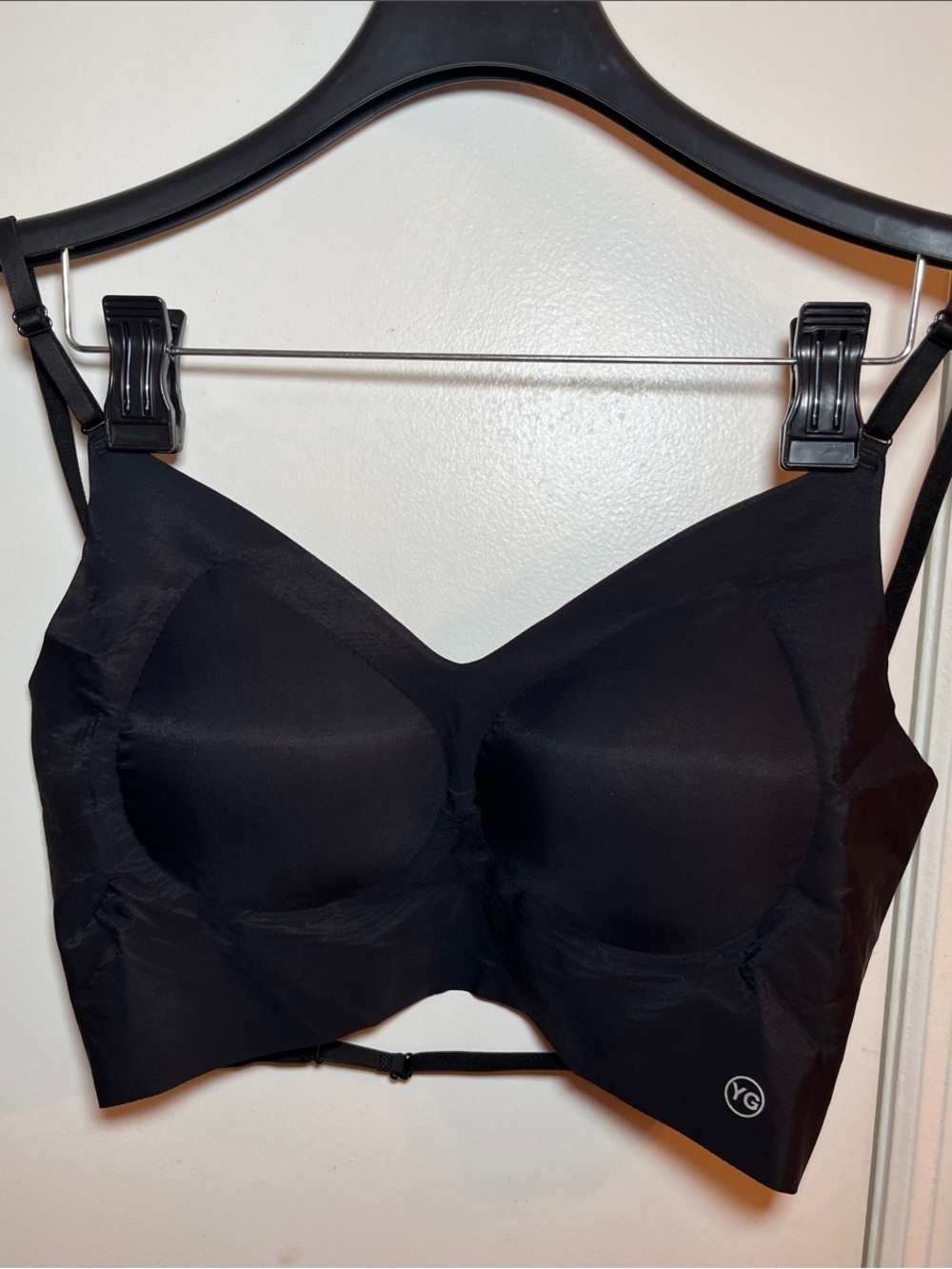 Black Wireless Seamless Bralette - Lightweight Comfort